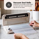 Greater Goods Vakumlu Mühürleyen Torba Ruloları - 3'lü Paket, Her Rulo 118 İnç Uzunluğunda, Gıda Sınıfı, BPA İçermeyen Malzemeden Üretilmiştir, St. Louis'de Tasarlanmıştır
