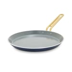 Greenpan Stanley Tucci™ Krep Tavası 25 cm Marino Mavisi
