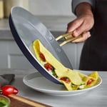 Greenpan Stanley Tucci™ Krep Tavası 25 cm Marino Mavisi
