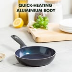 GreenPan Torino kızartma tavası (20 cm), sağlıklı seramik yapışmaz kaplama, PAS içermez, indüksiyonlu ocaklara uygun, bulaşık makinesinde yıkanabilir,  - Seçenekler: 20 cm Bratpfanne, 30 cm Bratpfanne