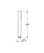 Grohe Euphoria Cube El Duşu 1 Akışlı - 27699000, Krom