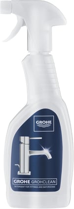 GROHE GrohClean Temizlik Spreyi, Batarya, Musluk, Mutfak, Duş ve Banyo Aksesuarları Temizleyici, Doğal ve Etkili, 500 ml, 48166000