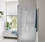 GROHE Precision Flow Termostatik Duş Bataryası, Su Tasarruflu, Krom, 34840000