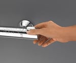 GROHE Precision Flow Termostatik Duş Bataryası, Su Tasarruflu, Krom, 34840000