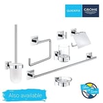GROHE Start Cube QuickFix Bornoz Askısı | Duş/Banyo Aksesuarları | Krom | 40961000