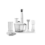 Grundig RHB K 4050 Çok Fonsiyonlu Rendeli Doğrayıcı Turbo Blender Seti, 4 Bıçaklı Paslanmaz Çelik Çırpıcı, 1500 W Motor, 1.7 Litre Hacim, Beyaz