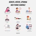 GT-1 Pomodoro Zamanlayıcı Küp, Flip Timer, Öğrenci Ders Çalışma Saati, 5/10/30/60 dk & Özel Geri Sayım, USB Şarjlı, Sessiz/Titreşimli Alarm, Mutfak Kronometresi - Siyah