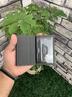 Guard Antrasit Hakiki Deri Kartlık Erkek/Kadın P1169