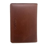 Guard Cüzdan Mini Mıknatıslı Kartlık Kartvizitlik Hakiki Deri 10.5x7.5x2 cm Mini (Taba Renk)