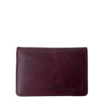 Guard Cüzdan Mini Mıknatıslı Kartlık Kartvizitlik Hakiki Deri 10.5x7.5x2 cm Mini (Bordo)