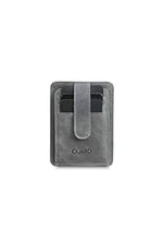 Guard Dikey Crazy Gri Hakiki Deri Kartlık Erkek/Kadın P5171