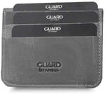 Guard Gri Crazy Patlı Kartlık Hakiki Deri Erkek/Kadın P5227