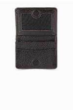 Guard Mıknatıslı Küçük Boy Kahverengi Hakiki Deri Kartlık/Kartvizitlik Erkek/Kadın P131
