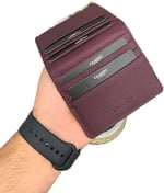 Guard Mürdüm Patlı Tasarım Hakiki Deri Kartlık Erkek/Kadın P5239