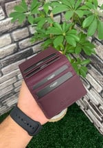 Guard Mürdüm Patlı Tasarım Hakiki Deri Kartlık Erkek/Kadın P5239