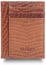 Guard Texas Baskı Taba Hakiki Deri Kartlık Erkek/Kadın P1092