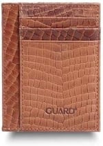 Guard Texas Baskı Taba Hakiki Deri Kartlık Erkek/Kadın P1092