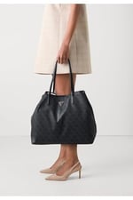 GUESS Kadın Eco Victtoria Large 2'si 1 Arada Bez Tote
