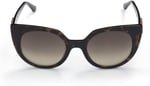 Guess Marka GU 7611 52G Bayan,AVAL,KEMİK,KAHVERENGİ Çerçeve ORGANİK,KAHVERENGİ Cam 53 Ekartman Güneş Gözlüğü