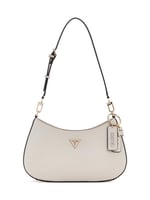 GUESS Noelle Top Zip Omuz Çantası - Bedenler: M, Tek Beden