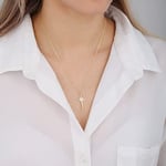 Gümüş Kuyruklu Yıldız Kolye