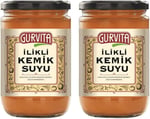 Gurvita Jöle Kıvamında İlikli Kemik Suyu Sebzeli 660 Ml 2'li