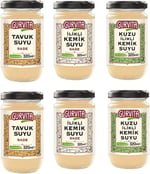 Gurvita Jöle Kıvamında İlikli Kemik Suyu Sade Çeşitleri 320 Ml 6'lı