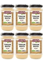 Gurvita Jöle Kıvamında Tavuk Suyu Sade 320 Ml 6'lı