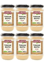 Gurvita Jöle Kıvamında Tavuk Suyu Sade 320 Ml 6'lı