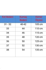 Gutiero%100 Hakiki Deri 4 Cm Siyah Erkek Kemer 125 CM gutieroNM-512