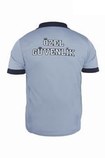 GÜVENLİK T-SHIRT YAZLIK (YENİ TİP) MAVİ XXS-1