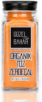 Güzel Ada Bahar Organik Toz Zerdeçal 50 g
