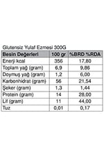 Güzel Ada Gıda Glutensiz Yulaf Ezmesi 300 Gr