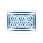 Guzzini Blues Dikdörtgen Tepsi Melamin 47,7 x 34 cm