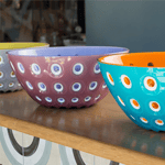 Guzzini Le Murrine Kase 25 cm Kahverengi