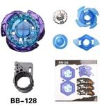 Gyros 6'lı Paket Bey Burst Battling Üstleri Metal Füzyon Başlangıç Seti Çıkartmalar İki Fırlatıcı