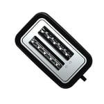 Haier I-Master 5 Serisi Ekmek Kızartma Makinesi, Paslanmaz Çelik, Ekstra Derin Yuvalı 2 Dilim, Yanıkları Önlemek için Kaldırma Kolu, Toz Kapağı, 7 Ezilme Seviyesi [Siyah]