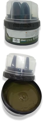 Haki Krem 200ml Ayakkabı Bot Boyası - Haki Boya