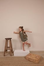 Haki Unisex Atlet Şort Takım - Seçenekler: 1-2 Yıl, 2-3 Yıl, 3-4 Yıl, 4-5 Yıl, 5-6 Yıl, 6-12 Ay