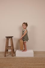 Haki Unisex Atlet Şort Takım - Seçenekler: 1-2 Yıl, 2-3 Yıl, 3-4 Yıl, 4-5 Yıl, 5-6 Yıl, 6-12 Ay
