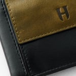 Hakiki Deri Bifold Erkek Cüzdanı Bozuk Para Cepli | Tam Tahıl El İşi Deriden yapılmıştır | Çıtçıtlı RFID Güvenli Cüzdan | Hediye Kutusu ve Emeklilik Doğum Günü için Kesede