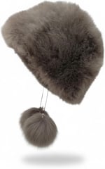 Hakiki Deri Kürklü Premium Börk Toskana Deri Börk