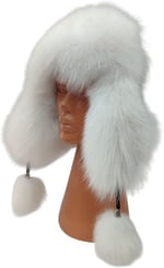 Hakiki Deri Kürklü Premium Ushanka