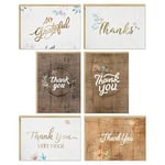Hallmark Teşekkür kartı çeşitleri, rustik çiçekler (zarflı 48 teşekkür kartı)