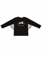 Halloween Erkek Çocuk Siyah T-shirt