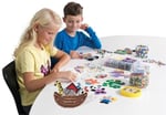 Hama 207-05 - Ütü boncuğu, yakl. 1000 boncuk, kırmızı