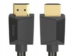 Hama HDMI kablosu 3 metre ultra yüksek hızlı (monitör kablosu 4K / 8K, 48 Gbit/s, UHD ekran kablosu, eARC, Ethernet, HDR, bükülme koruması, 120 Hz/60 Hz) 3 m - Seçenekler: 2 meter, 3m