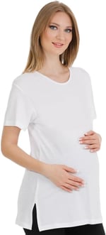 HAMİLE TSHIRT BEYAZ