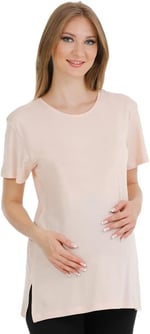 HAMİLE TSHIRT PUDRA