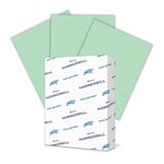 Hammermill Renkli Kağıt, 9 kg Yeşil Yazıcı Kağıdı, 8,5 x 11-1 Rulo (500 Sayfa) - ABD'de üretilmiştir, Pastel Kağıt, 103366R